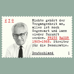 Sonderpostwertzeichen »Fritz Bauer«