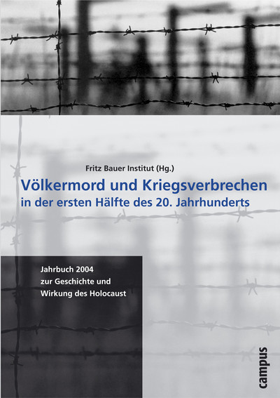 Völkermord und Kriegsverbrechen, Jahrbuch 2004